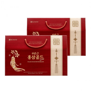 종근당건강 6년근 홍삼골드70ml x 30포 x 2개 세트