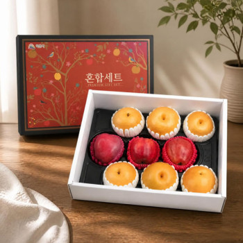 [농협] 한아름드린 프리미엄 사과/배 혼합세트 4.5kg(사과3과,배6과)