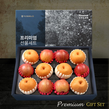 [농협] 한아름드린 프리미엄 사과/배 혼합세트 5kg(사과6과,배6과)