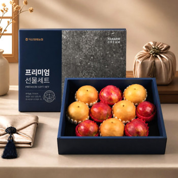 [농협] 한아름드린 프리미엄 사과/배 혼합세트 6kg내외(사과5과,배5과)