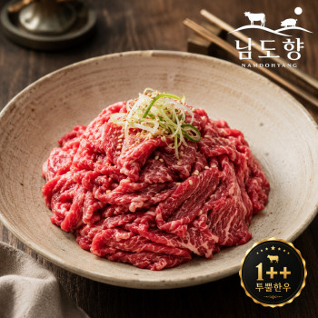 [남도향] 1++투뿔 한우 불고기 300g/600g