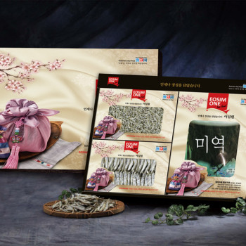 [어심] 섬집3호(볶음용멸치+국물용멸치 각170g+건미역70g)