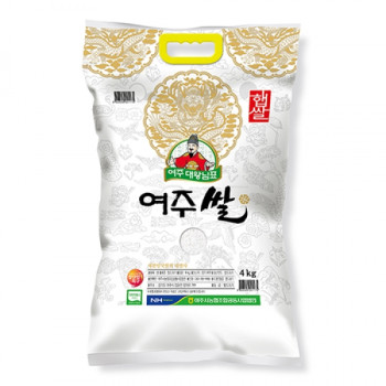 [26년 햅쌀] 국내산 대왕님표 여주쌀 히토메보레 4kg 최근 도정