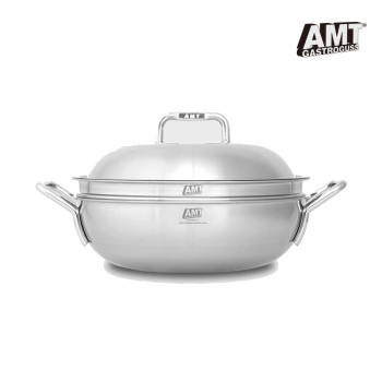 [AMT] 샤프 316Ti 스텐 냄비 32cm 파티웍 통5중