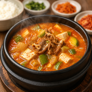 순수한반찬]  든든한 국,찌게,탕 차돌된장찌개(급냉)(1~2인분)