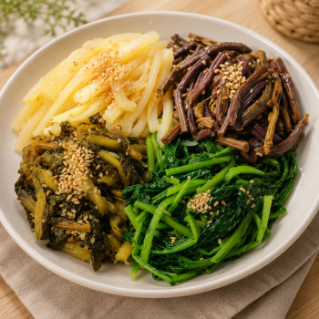 순수한반찬] 수제 모듬나물 4종 300g