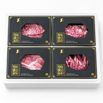 (농할) [모아담] 부드러운 육즙 한우 구이용 선물세트 1kg(최고다참)