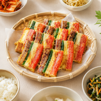 순수한반찬]  알록 달록 오색 꼬치전
