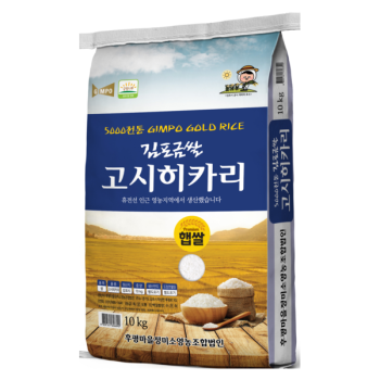 [농부가바로팜] [26년 햅쌀] 김포금쌀 고시히카리 상 10kg 후평리정미소