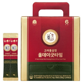 풍년보감 6년근 고려홍삼정 올데이굿타임 스틱 100p (100회분 × 1kg)