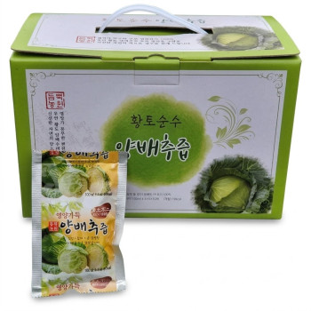 (20%) 찐한 겉잎까지 달인 양배추즙 100포 100ml 무안 (산지 직송) 듬뿍농원