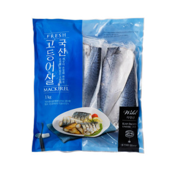 [동방유통] 국내산 손질 고등어살 1팩/2팩/3팩(팩당1kg) HACCP인증
