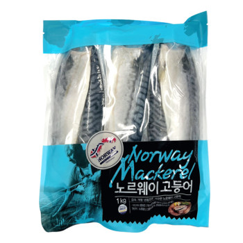 [동방유통] 급속 개별 냉동으로 깨끗한 노르웨이 고등어살 1팩/2팩/3팩(팩당1kg) HACCP인증