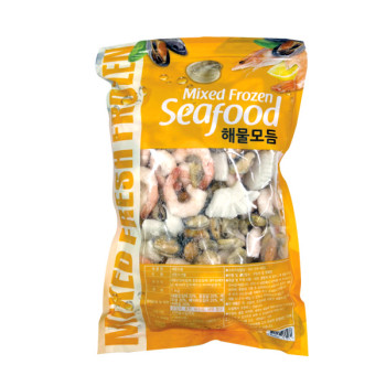 [동방유통] 해물모듬(오징어/홍합/새우/바지락살) 1팩/2팩/3팩(팩당1kg) HACCP인증