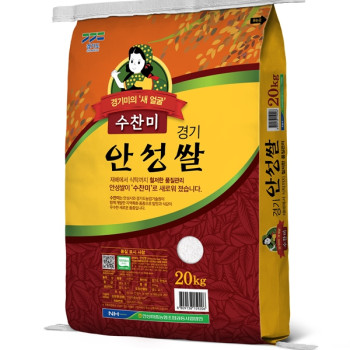 (농할) [안성농협] 특등급 26년 햅쌀 20kg 수찬미 고품질 윤기가득 부드럽고 찰진 밥맛 좋은 쌀