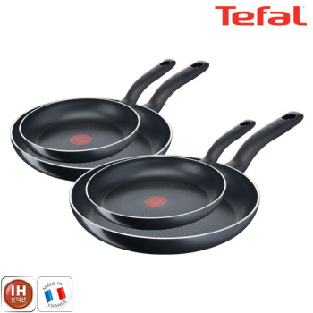[테팔] 팬&냄비 인덕션 스타트이지 4종세트 (프라이팬 24cm+28cm+30cm+32cm)