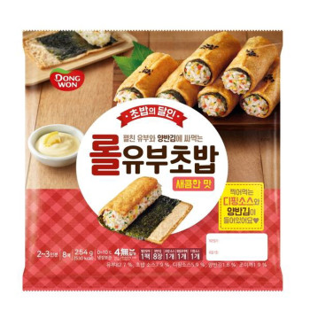 [동원] 롤유부초밥 (새콤) 254g x 4개