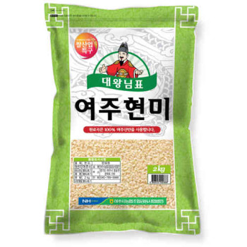 [26년 햅쌀] 여주쌀 진상미 현미 2kg 상등급