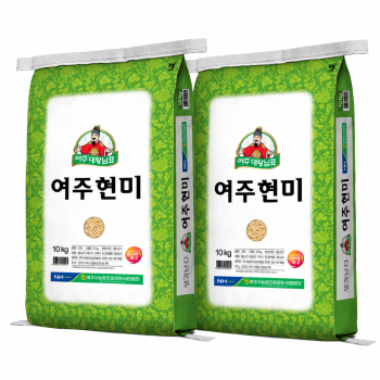 [26년 햅쌀] 여주쌀 진상미 현미 10kg+10kg 상등급