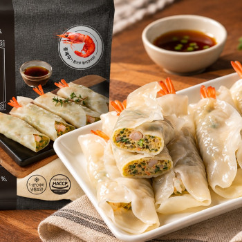 전주한옥수제통새우만두 450g x 1봉