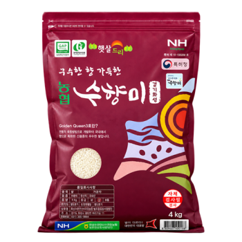 [2026년] 구수한 팝콘향 수향미 4kg / 경기미 상등급