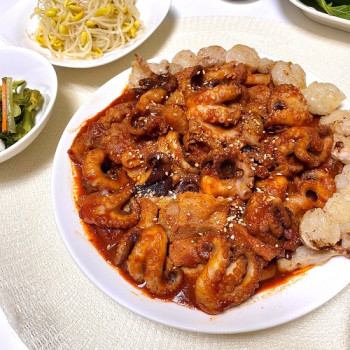 [굿앤쉐프] 송가네 양념쭈꾸미 500g 2인분