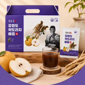 [김오곤원장] 강원도 약도라지 배즙 (70g*30포)