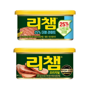 [동원] 리챔 오리지널 3캔 + 더블라이트 3캔