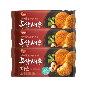 [동원] 통살 새우까스 480g x 3개