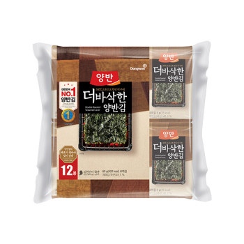 [동원] 더 바삭한 김 [식탁12P(8매)] x 4 (48봉)