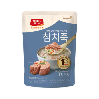 [동원] 양반 NEW 참치죽 420g (파우치) x 6개