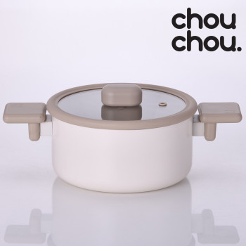 [네오플램] NEW 슈슈 IH 풀 인덕션 양수냄비 20cm