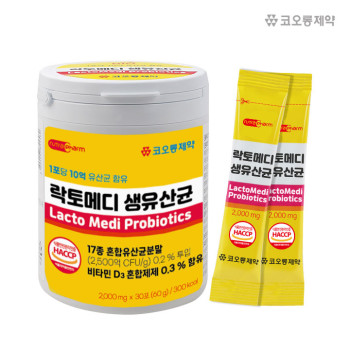 [코오롱제약] 락토메디 생유산균 (2g*30포)