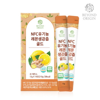 [비욘드오리진] NFC 유기농 레몬생강즙 골드 (15g*14포)