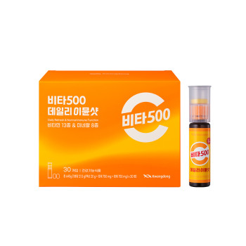 [광동] 비타500 데일리 이뮨샷 30병 (액상+정제(2정)*30병)
