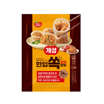 [동원] 개성 한입김치쏙만두 392g x 6봉
