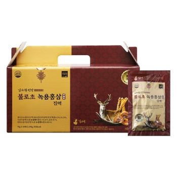 [김소형원장] 원방 불로초 녹용홍삼진액 (70g*30포)