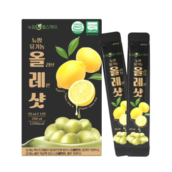 [뉴팜헬스케어] 유기농 올리브레몬샷 (20ml*14포)