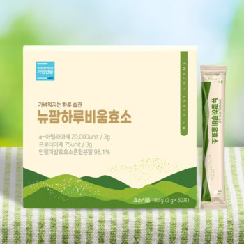 [뉴팜헬스케어] 하루비움효소 (3g*60포)