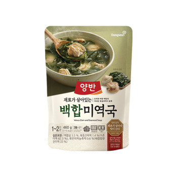 [동원] 양반 백합 미역국 460g x 8개