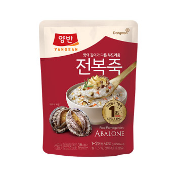 [동원] 양반 NEW 전복죽 420g (파우치) x 6개