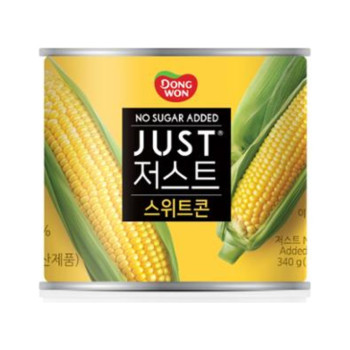 [동원] 저스트 노슈가 스위트콘 340g x 12개
