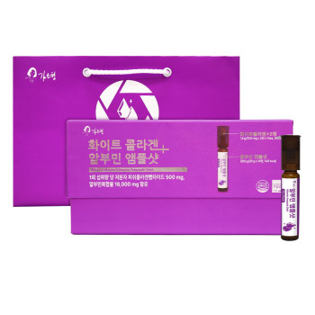 [김소형원장] 원방 화이트콜라겐+알부민앰플샷 ((20g+500mg*2정)*14병)