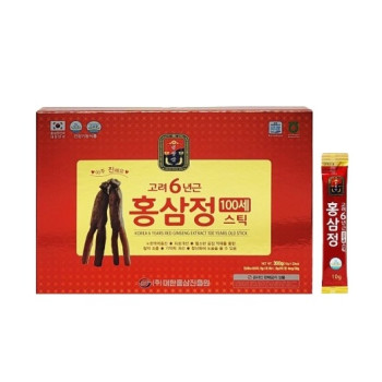 [대한홍삼진흥원] 고려 6년근 홍삼정 100세 스틱 (10g*30포)