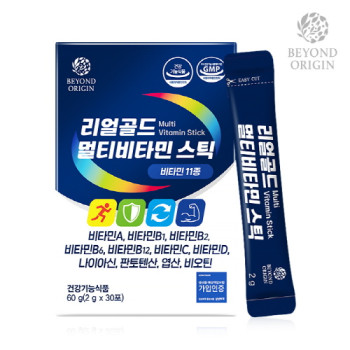 [비욘드오리진] 리얼골드 멀티비타민스틱 (2g*30포)