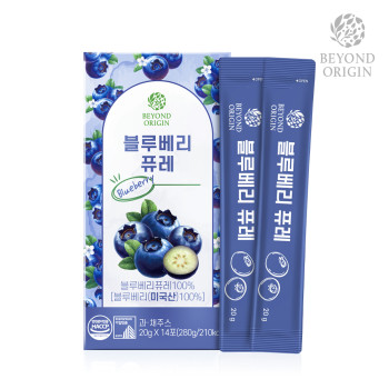 [비욘드오리진] 블루베리 퓨레 (20g*14포)