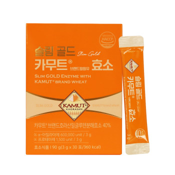 [대현에벤에셀] 슬림 골드 카무트 브랜드밀효소 (3g*30포)