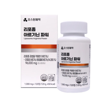 [오스틴제약] 리포좀 아르기닌 파워 (1,000mg*120정)