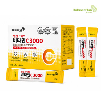 [밸런스허브] 비타민C 3000 (3g*100포)