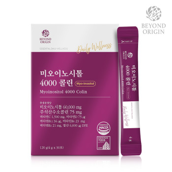 [비욘드오리진] 미오이노시톨 4000 콜린 (4g*30포)